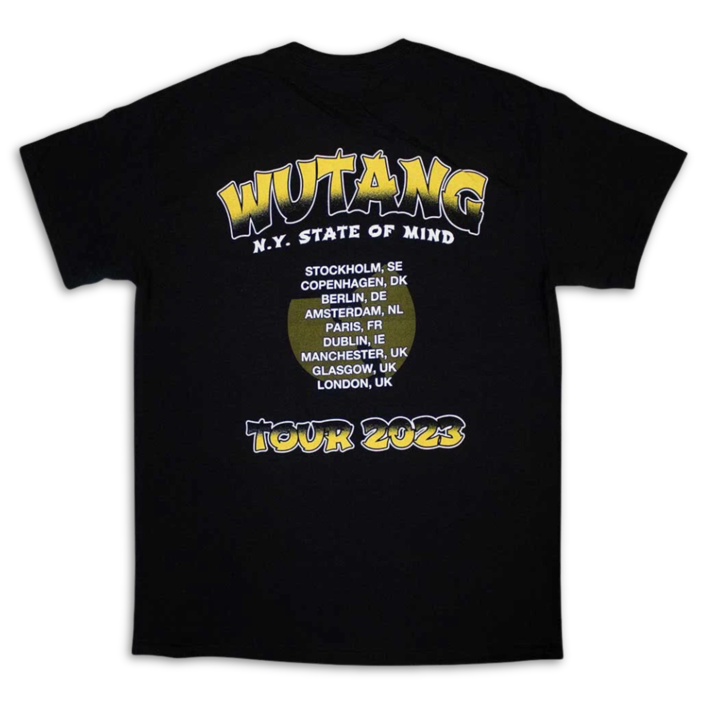 Wu-tang Clan - Tour '23 Slanted Logo State Of Mind