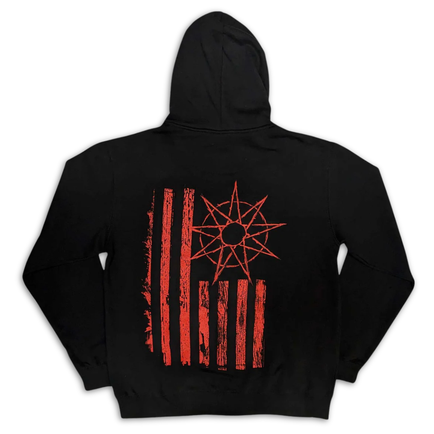 Slipknot - 9 Point Flag Zip-Up Hoodie