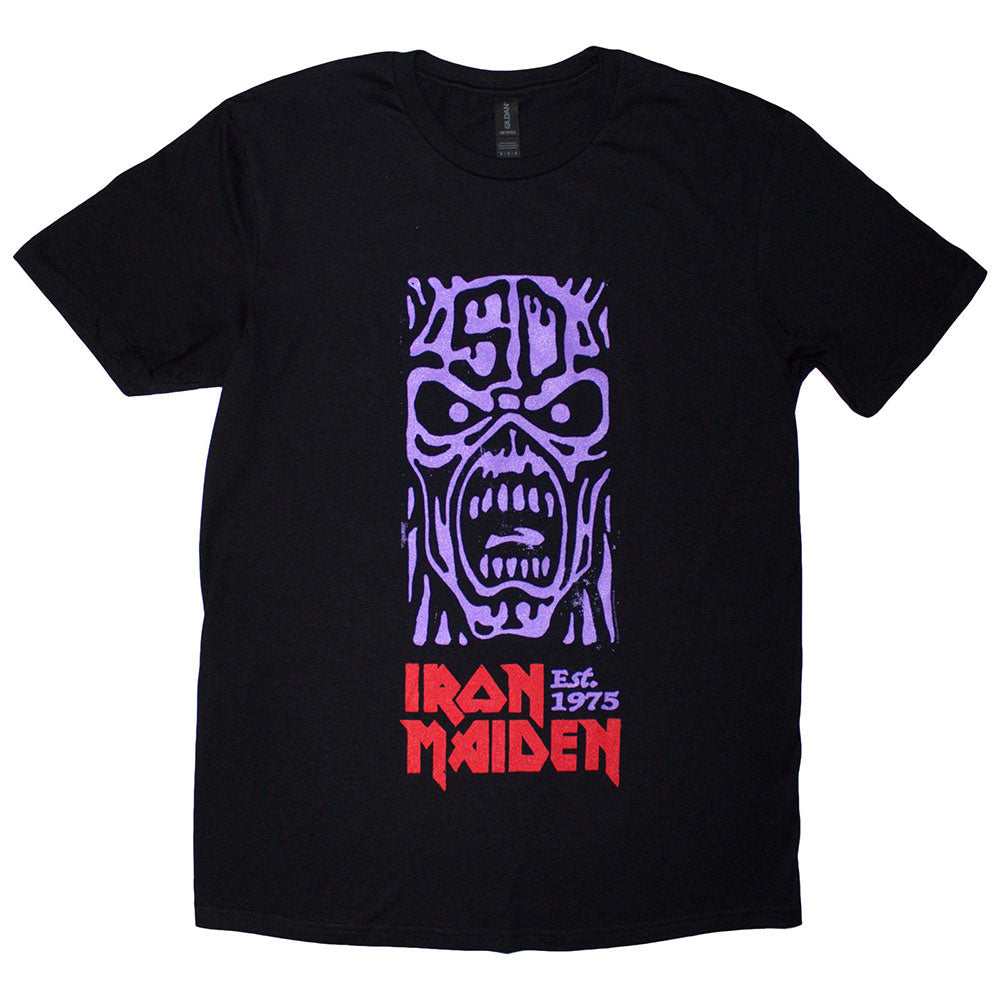 Iron Maiden - Est. 1975 Stamp Logo Purple