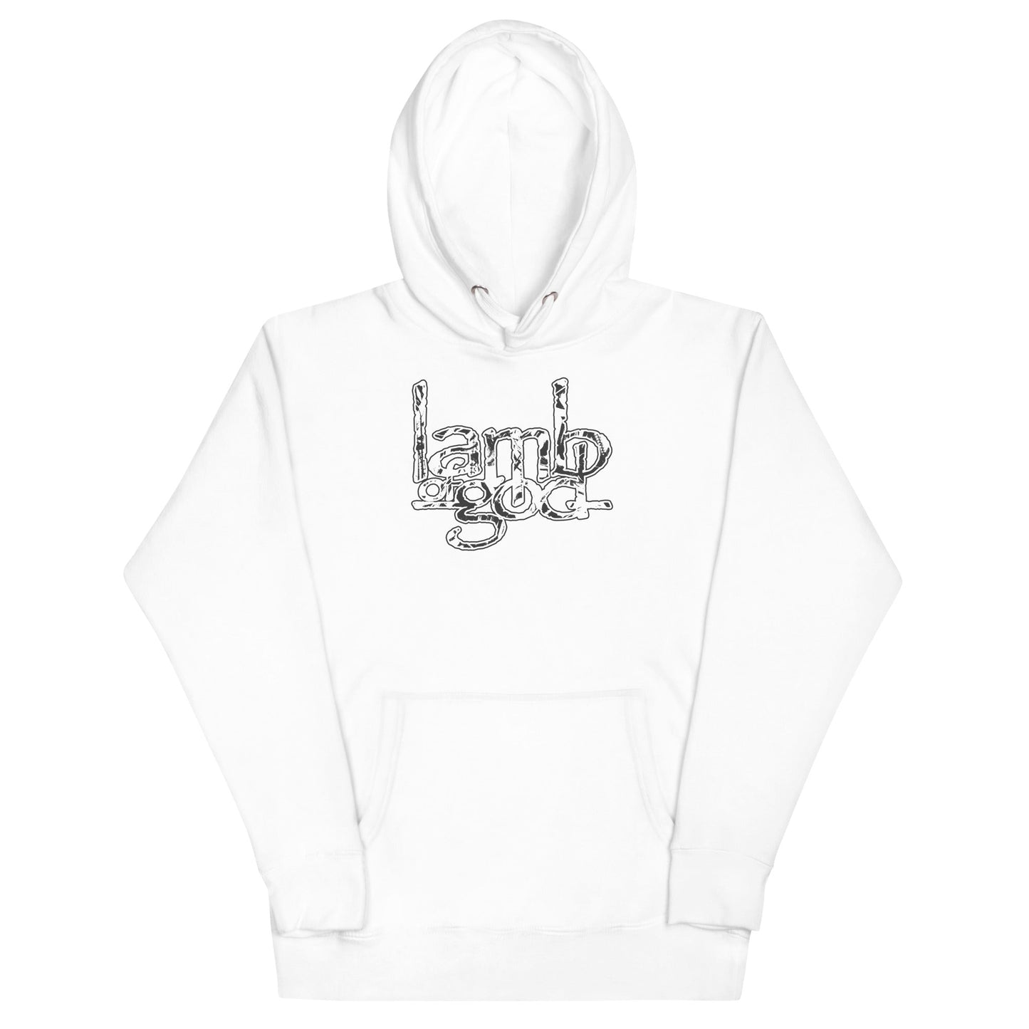 Lamb of God - Filled Logo Hoodie
