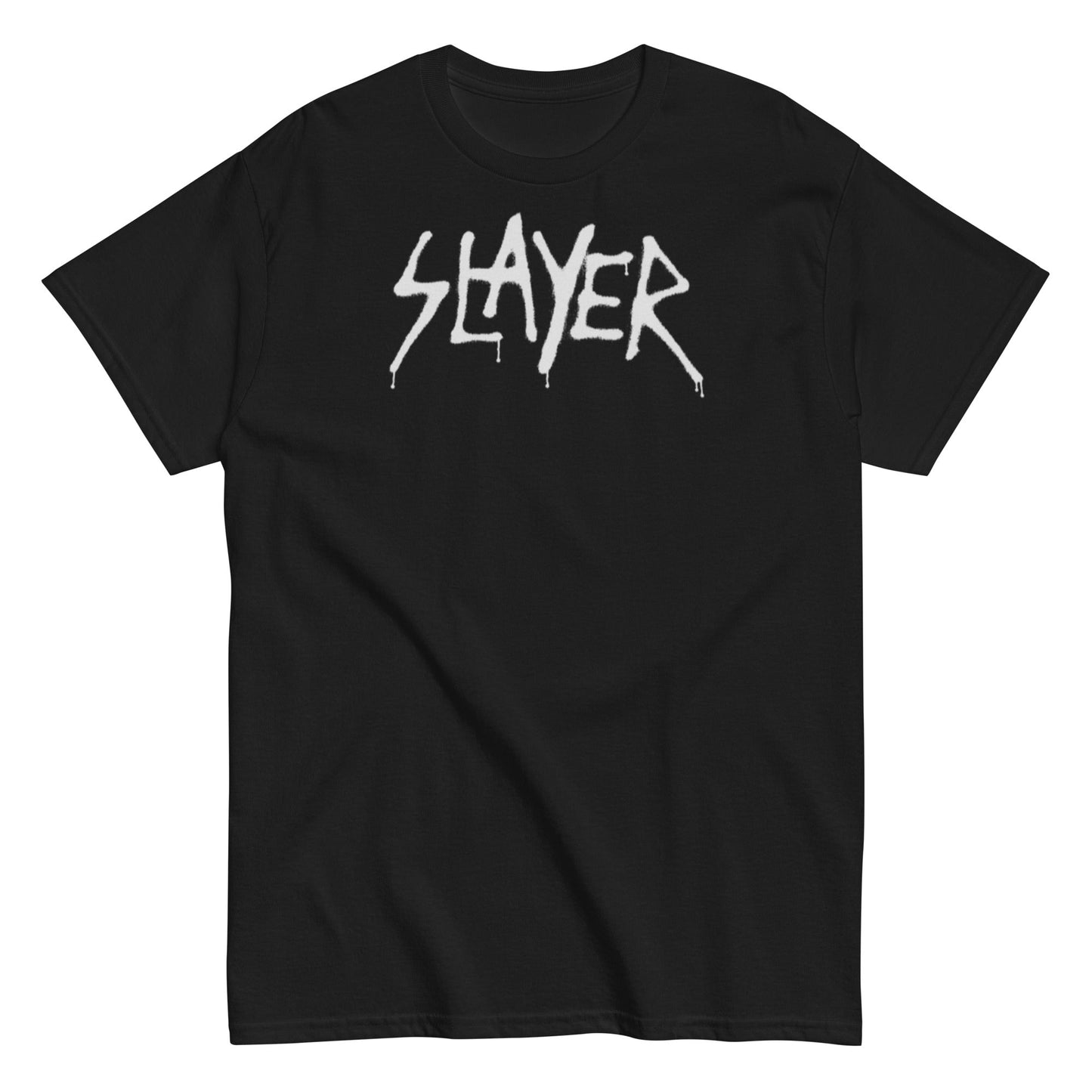 Slayer - White Drip Logo