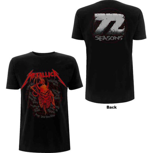 Metallica - Skull Screaming Red 72 Seasons