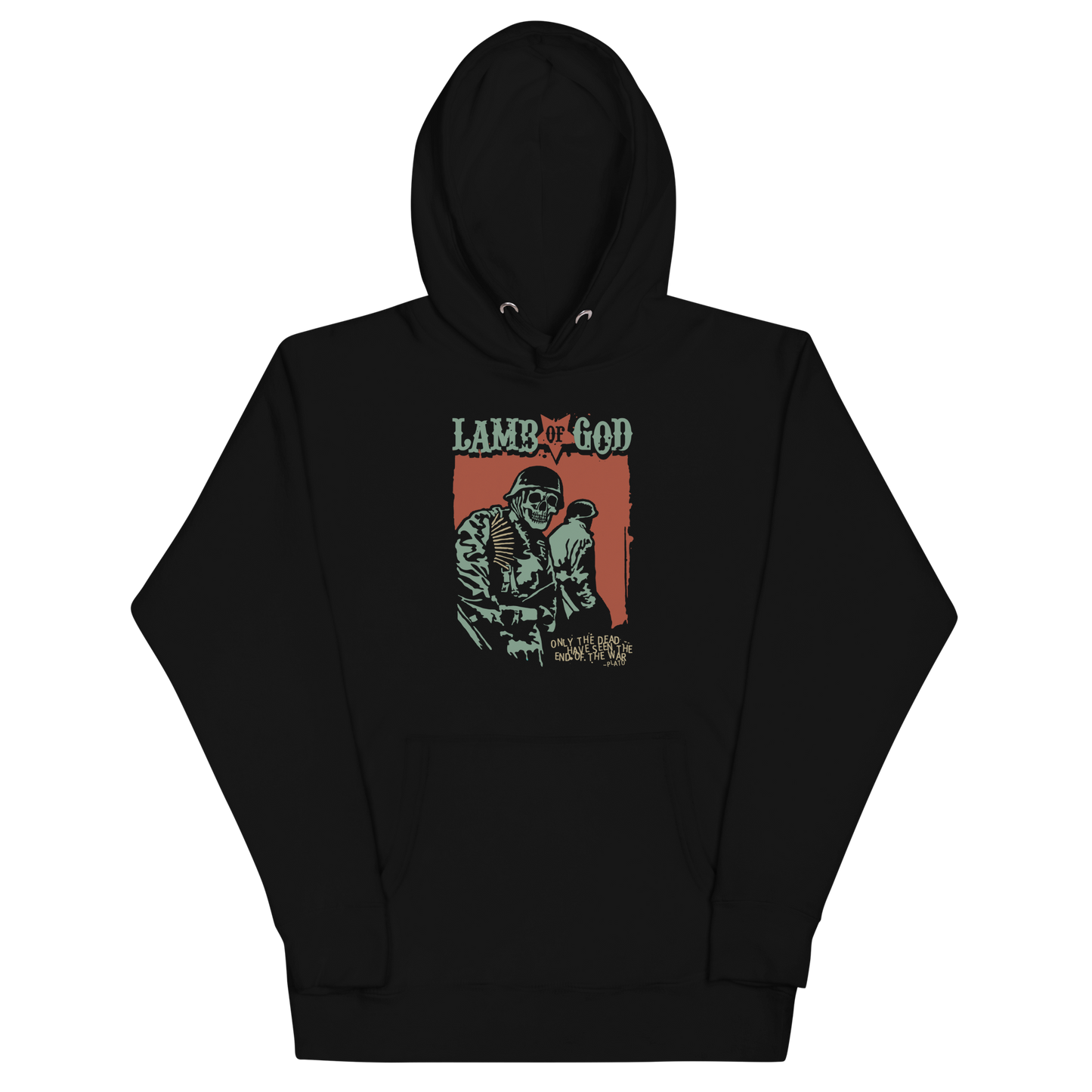 Lamb of God - Skeleton Army Plato Quote Classic Hoodie
