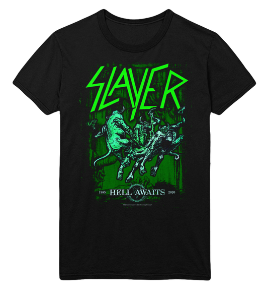 Slayer - Neon Hell Awaits Jumbo Print