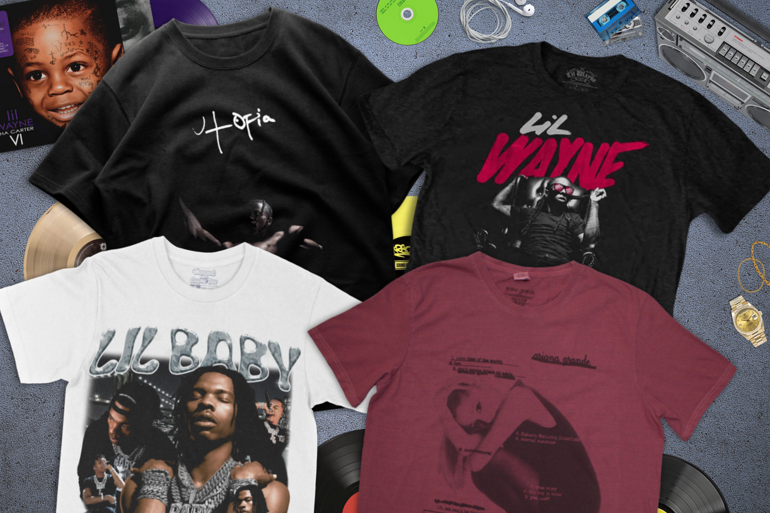 Pop & Hip-Hop Tees
