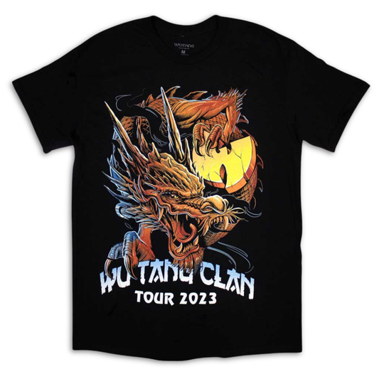 Wu-tang Clan - Tour '23 Dragon Back Print