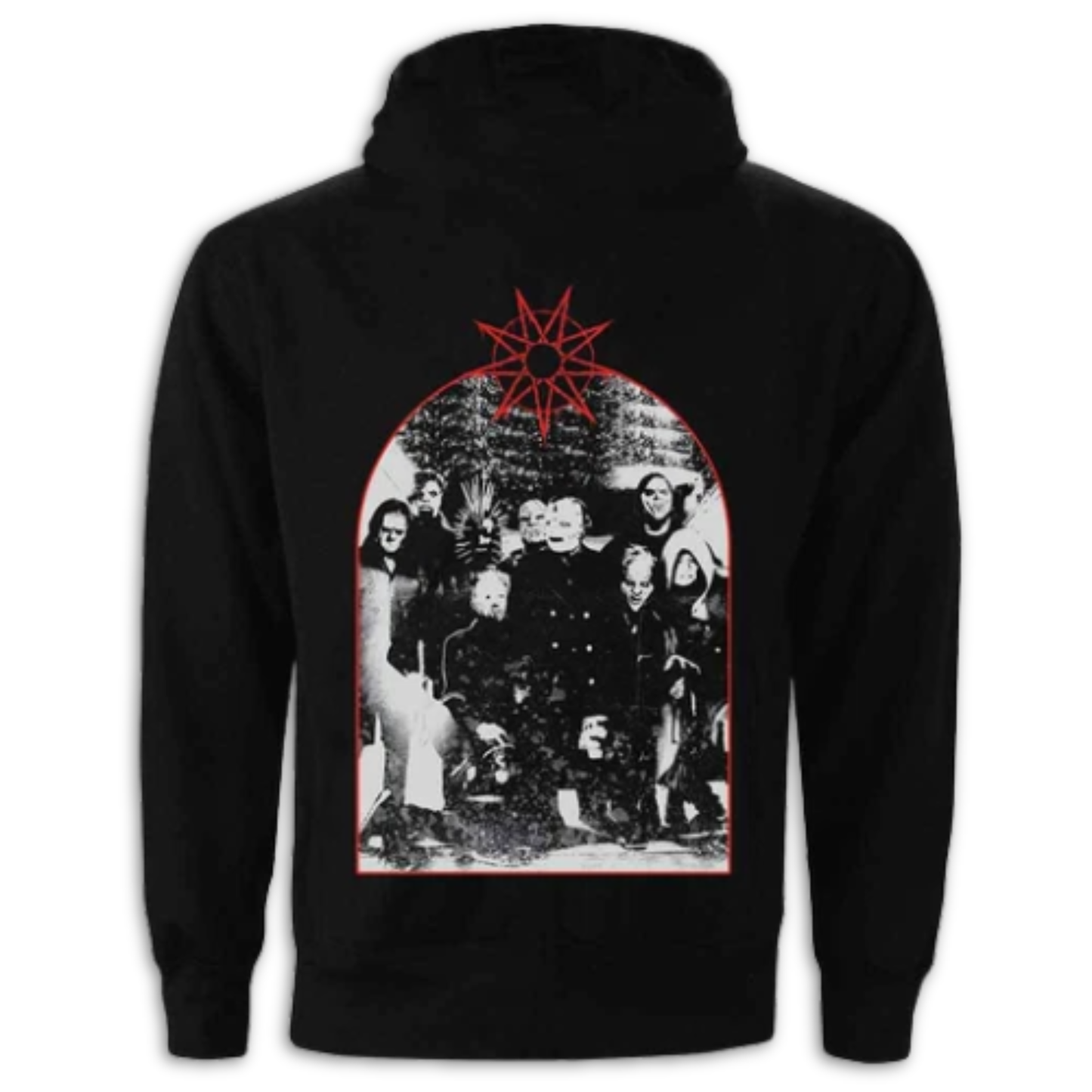 Slipknot - Arched Group Photo Hoodie