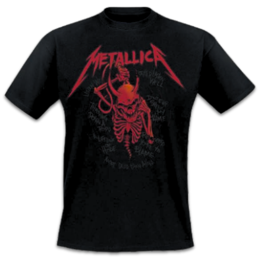 Metallica - Skull Screaming Red 72 Seasons