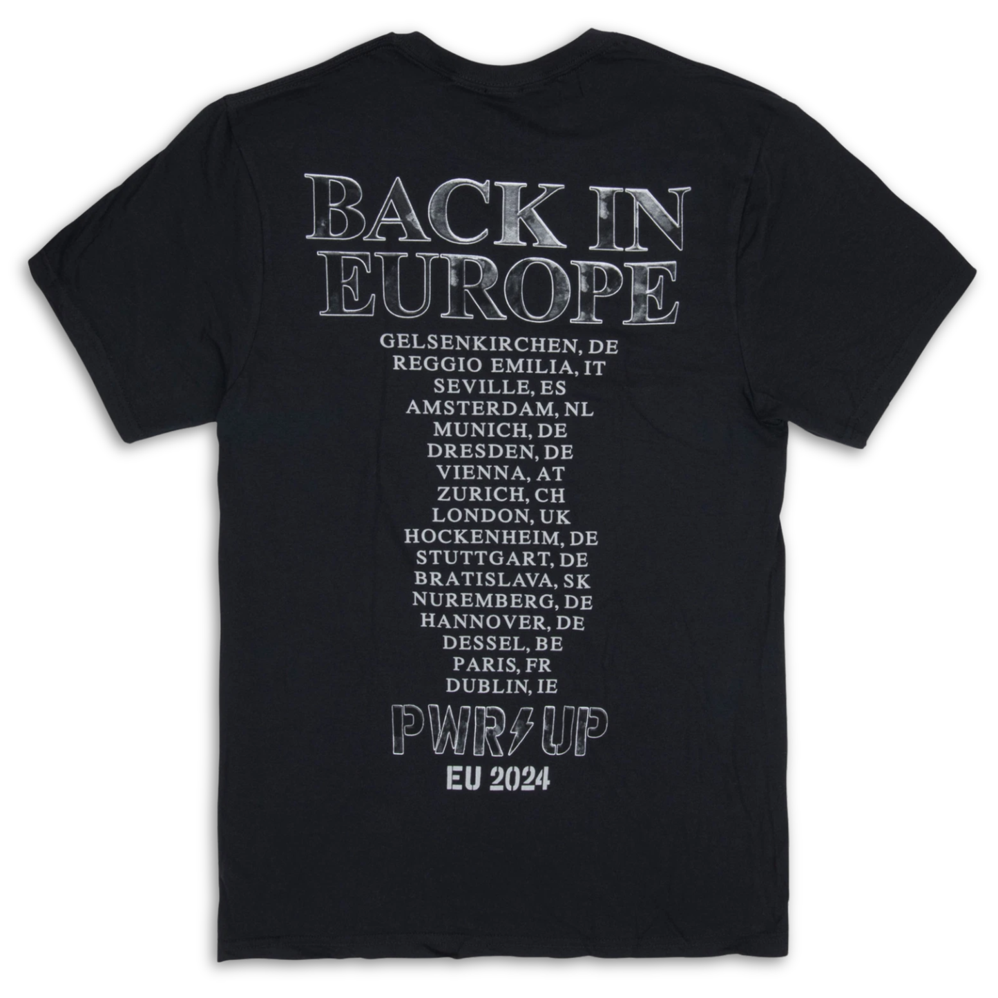 AC/DC - Back In Black PWR-UP EU Tour '24