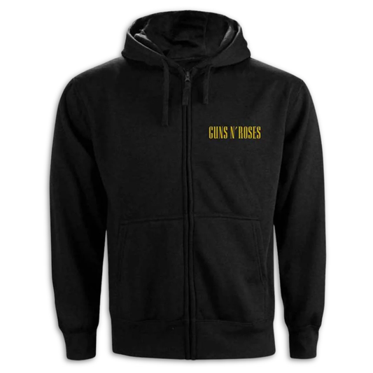 Guns N' Roses - Classic Logo Zip-Up Hoodie