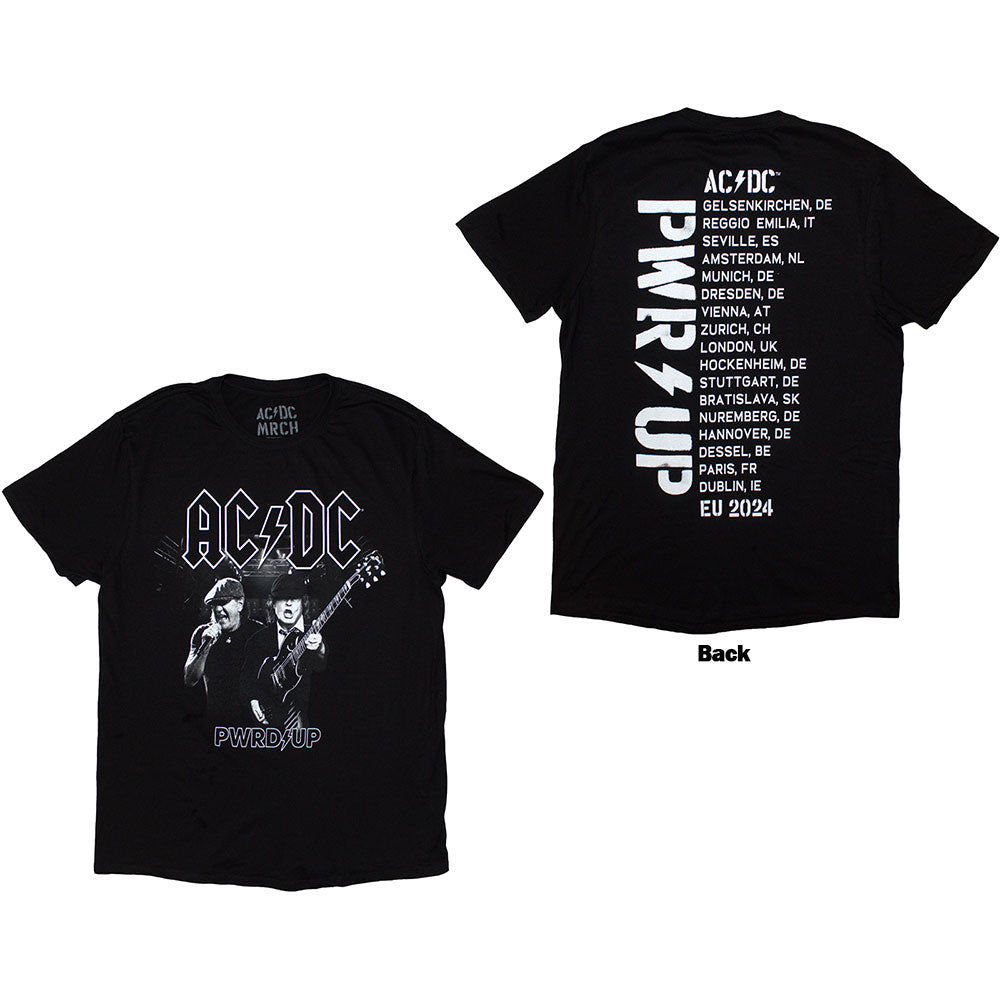 AC/DC - PWRD-UP B&W Photo EU Tour '24