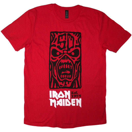 Iron Maiden - Est. 1975 Stamp Logo Black
