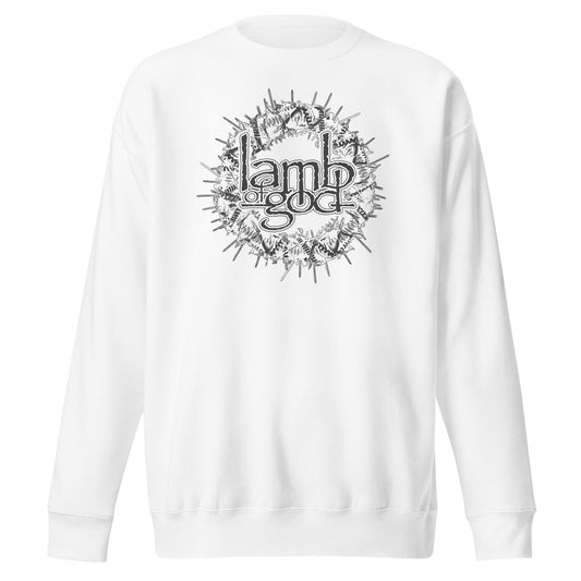 Lamb of God - Badge Logo Sweatshirt