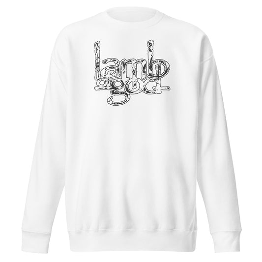 Lamb of God - Filled Logo Sweatshirt