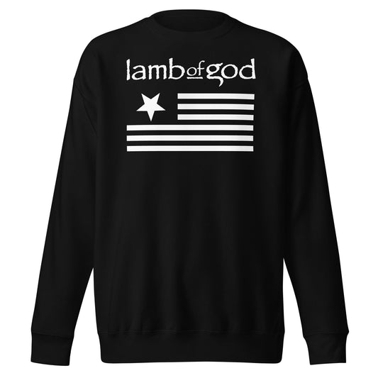 Lamb of God - White Flag Sweatshirt