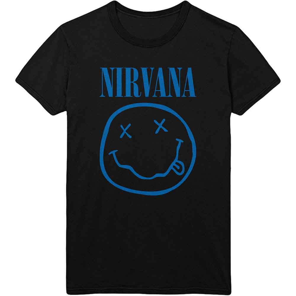 Nirvana - Blue Happy Face